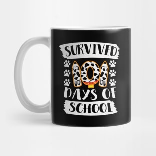 Survived 101 Days of School Last Day Of School Gift For Students Teachers Mug